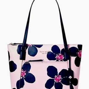 KATE ♠️ SPADE BAG ’Cameron’ Grand Flora Serendipity Pink Pocket Tote